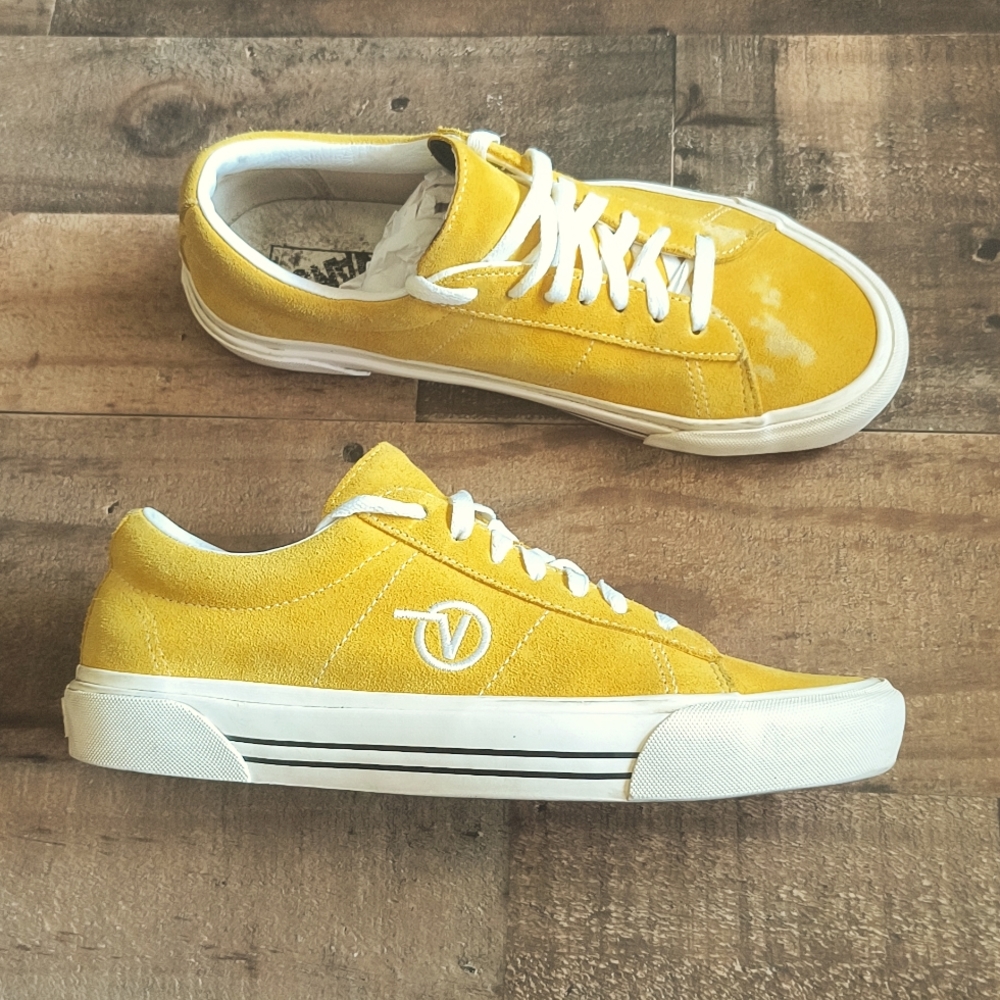Vans Yellow Anaheim Factory Sid DX Sneakers Sz 8.5 Men EU 41